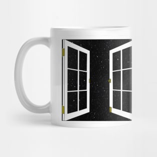 Space Out The Window Mug